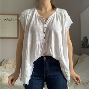 Free People Flowy Tee